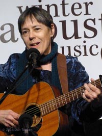 Lui at the 2014 Winter Acoustic Music Weekend - photo by Dan Tappan