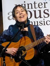 Lui at the 2014 Winter Acoustic Music Weekend - photo by Dan Tappan