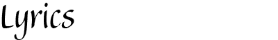 Lyrics