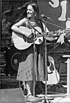 A young Lui on stage in the 1970's